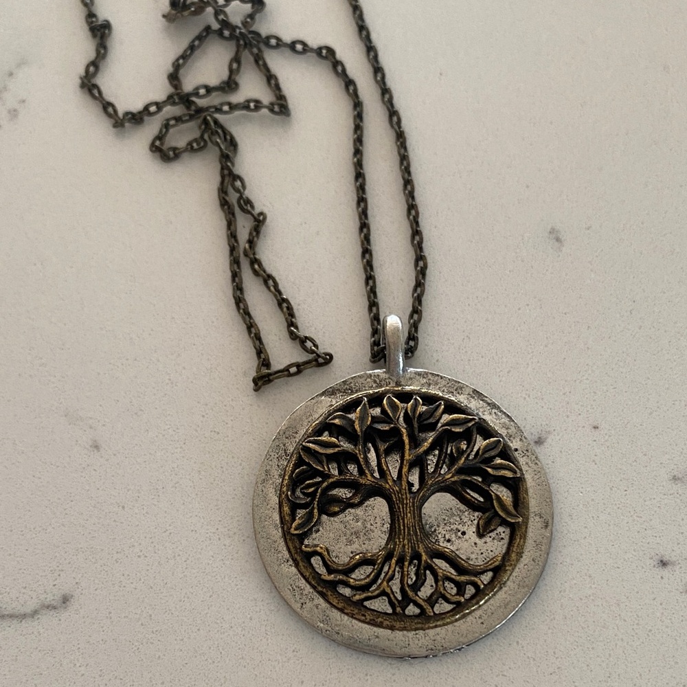 JEWEL KADE Tree of Life pendant (18” delicate chain)